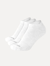 Meia Calvin Klein Invisível CK Branca Kit 3 Pares