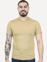 Camiseta Levis Masculina Slim Tab Lisa Cáqui
