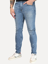 Calça Levis Jeans Masculina 512 Slim Taper Flex Splash Clara