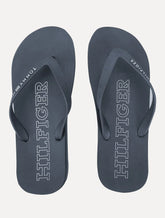 Chinelo Tommy Hilfiger Brad 8R Rubber Beach Azul Marinho
