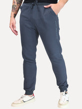 Calça Calvin Klein Jeans Masculina Moletom Side New Logo Azul Marinho