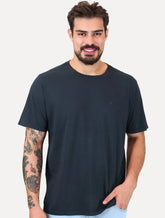 Camiseta Ellus Cotton Fine Easa Classic Azul Marinho