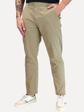 Calça Guess Masculina Chino Stretch Cáqui