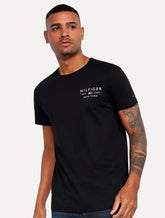 Camiseta Tommy Hilfiger Masculina Brand Love Small Logo Preta