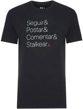 Camiseta Reserva Masculina Stalker Print Preta