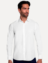 Camisa Dudalina Masculina Slim Tricoline Lisa Branca