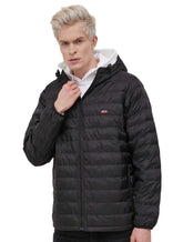 Jaqueta Levis Masculina Hoodie Presidio Packable Jacket Preta