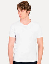 Camiseta Aramis Masculina Crewneck Basic Lisa Branca