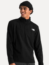 Blusa The North Face Masculina Pulover Cedar Trail Grid Fleece 1/4 ZIP Preta