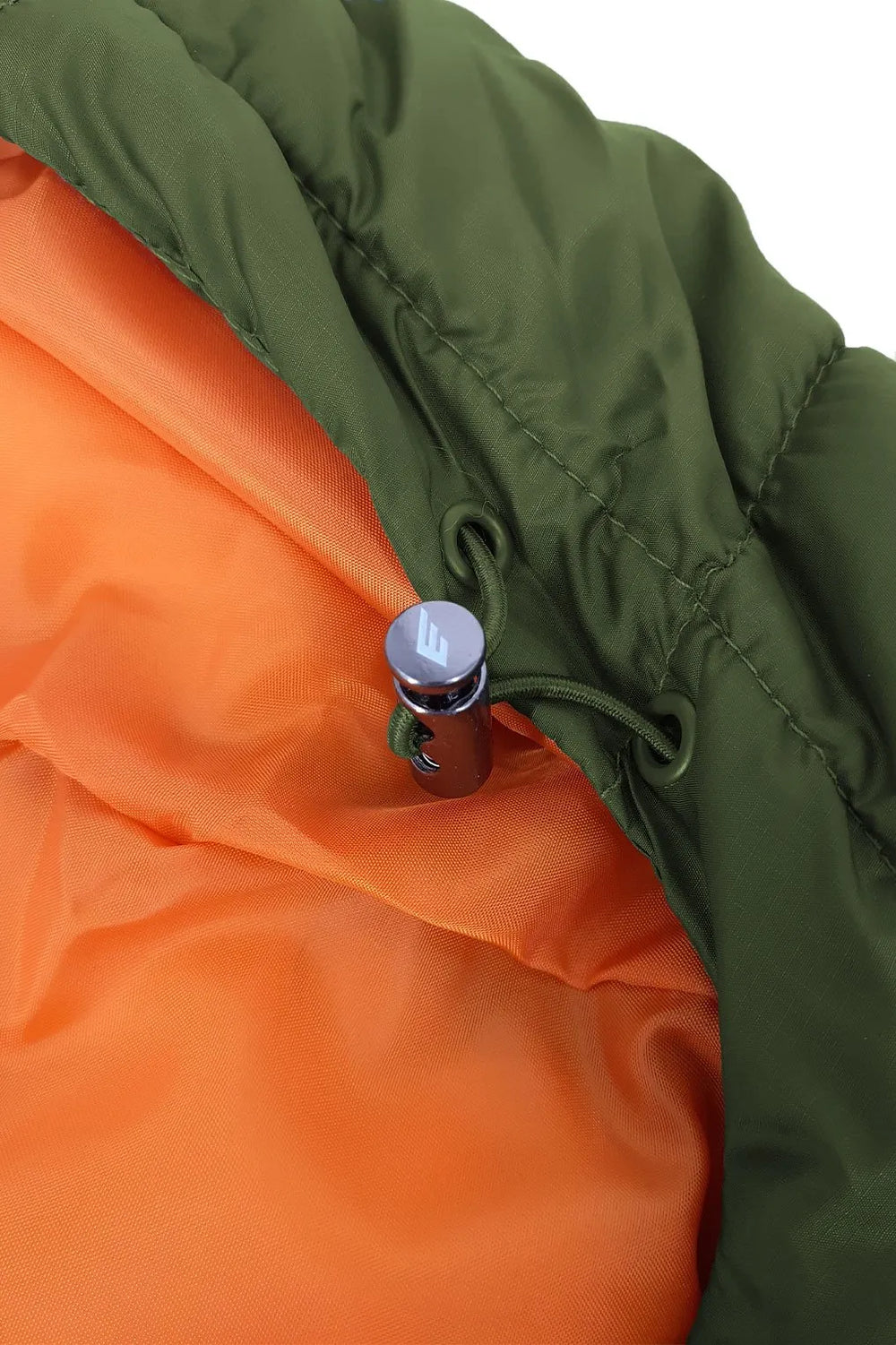 Jaqueta Ellus Masculina Check Hood Down Verde Militar