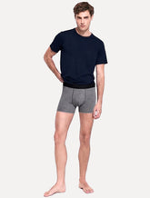 Cuecas Aramis Neo Boxer Cotton Mescla/ Preta/ Branca Pack 3UN