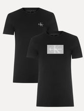Kit Camisetas | Calvin Klein Jeans Basic Preta 2UN