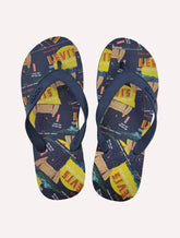 Chinelo Levis Logo Red Tab Azul Marinho