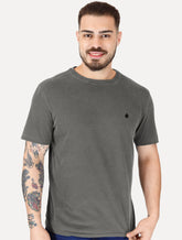 Camiseta Von der Volke Masculina Origineel Lion Stone Chumbo