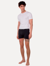 Cueca John John Boxer Poliamida Preta Pack 3UN
