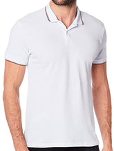 Polo Forum Masculina Muscle Piquet Tipped Collar Branca