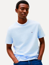 Camiseta Tommy Hilfiger Masculina Brand Love Big Graphic Azul Claro