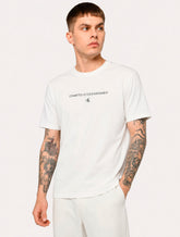 Camiseta Calvin Klein Jeans Masculina Committed to the Environment Branca