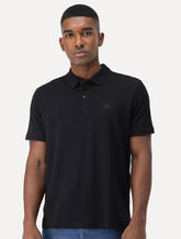 Polo John John Masculina Light Transfer Preta