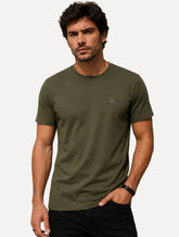 Camiseta John John | Masculina Slim Fit One Verde Militar