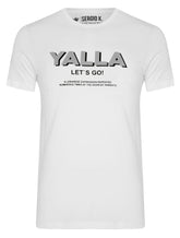 Camiseta Sergio K Masculina Yalla Let's Go Branca