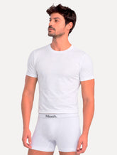 Cueca Mash Boxer Microfíbra Seamlss Gray Sash Branca/Chumbo Pack 2UN