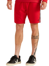 Bermuda Nautica Masculina Moletom Side Sash Logo Vermelha