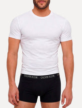 Cueca Calvin Klein Low Rise Trunk Classic Preta e Cinza Pack 4 C11.07 CZ06 UN