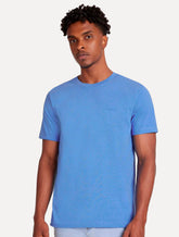 Camiseta Aramis Masculina Eco Lisa Azul Royal Mescla