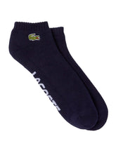 Meia Lacoste Cano Curto Sport Low-Cut Cotton Azul Marinho 1UN