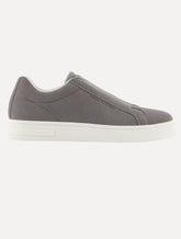 Tênis Armani Exchange Masculino London Slip-on Cinza