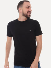 Camiseta Calvin Klein Jeans | Masculina Light Omega Logo Preta