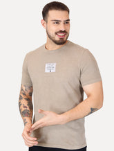 Camiseta Von der Volke Masculina Origineel Eternity Stone Cáqui Claro