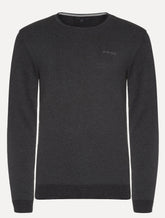 Suéter John John Masculino Tricot New Basic Cinza Escuro Mescla