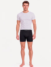 Cuecas Aramis Boxer Sem Costuras Preta/ Branca Pack 3UN