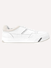 Tênis Calvin Klein Jeans Masculino Couro Sash Logo Basico Branco