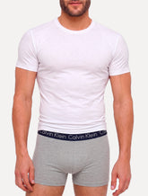 Cueca Calvin Klein Low Rise Trunk Preta e Cinza Pack C11.04 CZ05 2UN