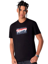 Camiseta Tommy Jeans Masculina Essential Script Tee Preta