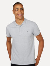 Polo Dudalina Essentials Extra Cotton Gray Icon Cinza Mescla