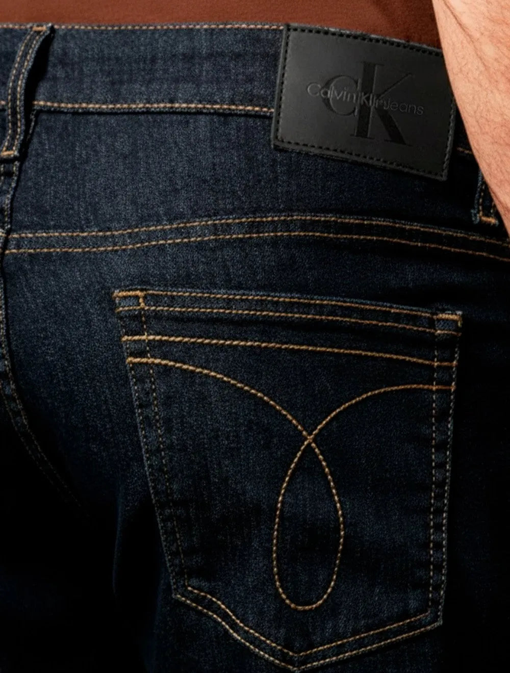 Bermuda Calvin Klein Jeans Masculina Five Pockets Escura