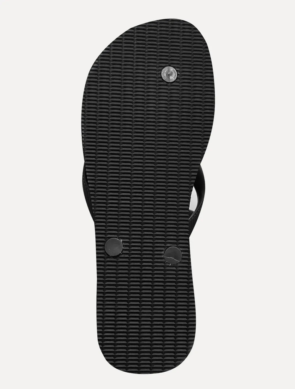 Chinelo Tommy Jeans Rubber Strip Logo Beach Preto