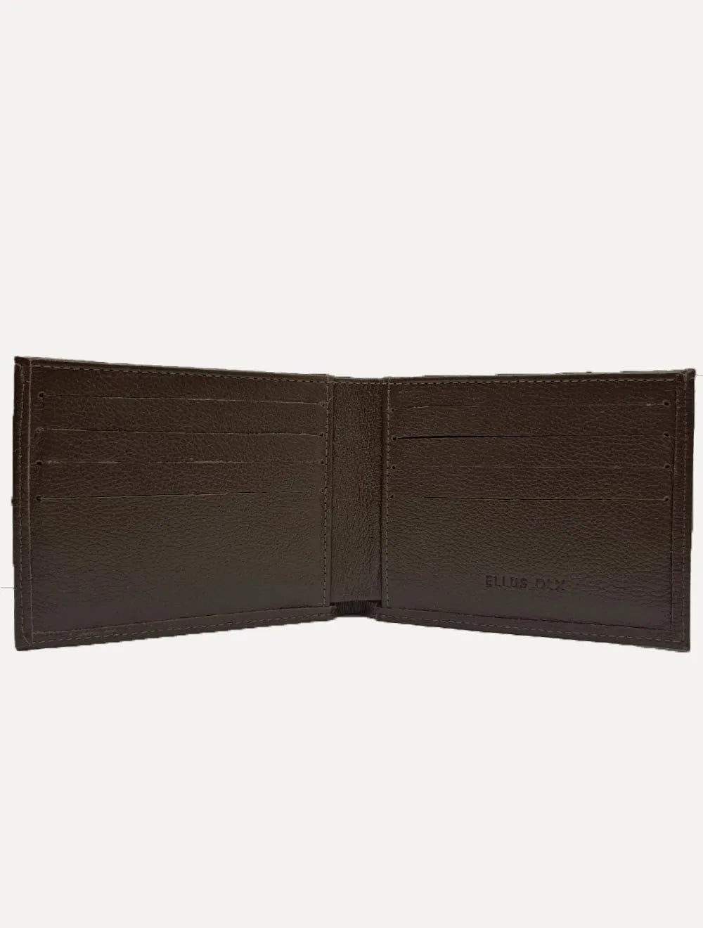 Carteira Ellus Masculina Couro Denver Marrom
