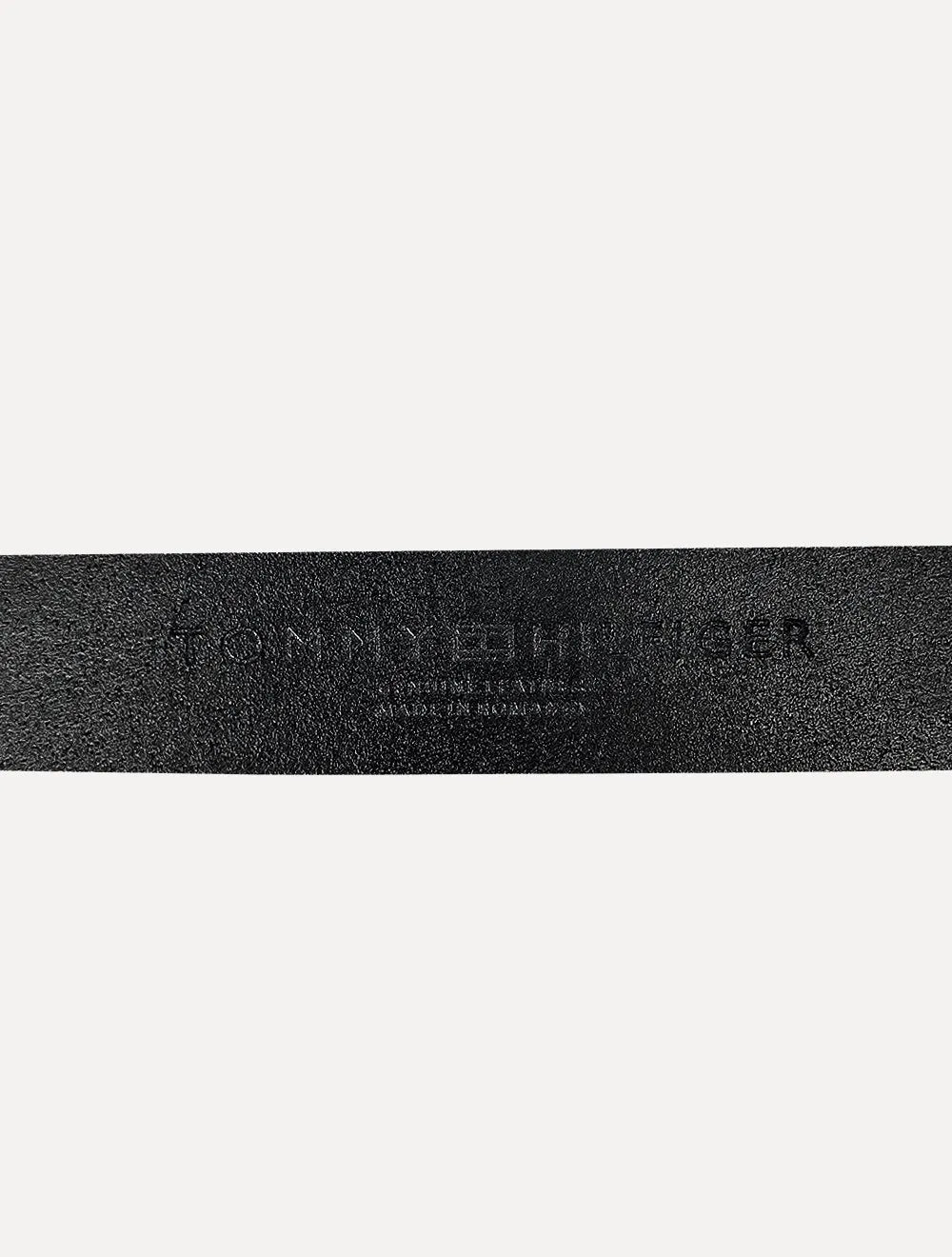 Cinto Tommy Hilfiger Masculino New Denton 3.5 Belt Preto