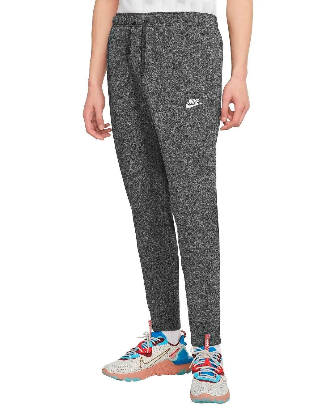 Calça Nike Masculina Sportswear Club Jogger Cinza Escuro Mescla