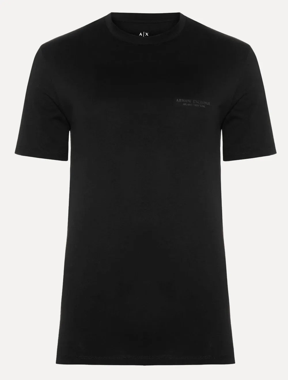 Camiseta Armani Exchange Masculina Milano New York Logo Preta