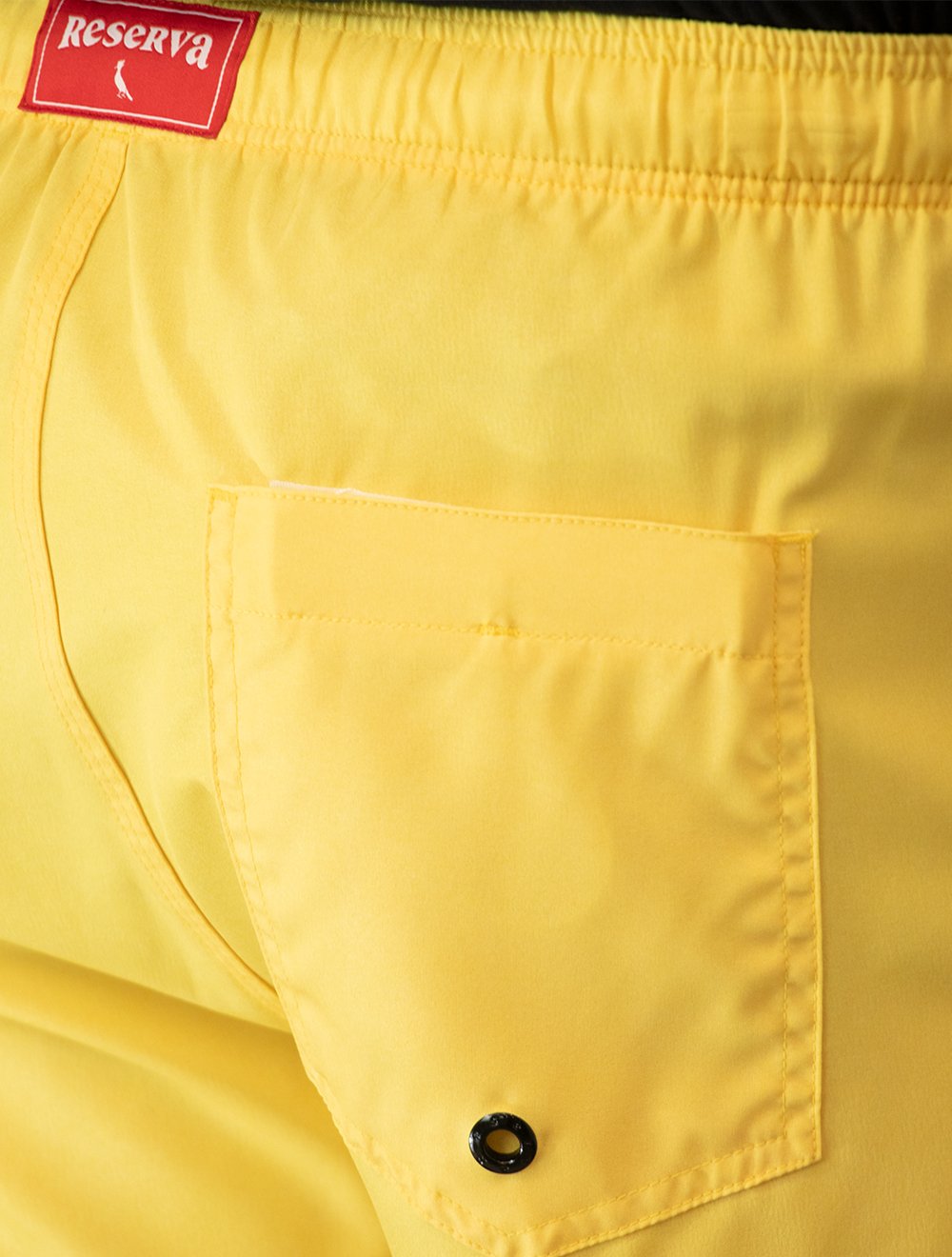Short Reserva Masculino D'Água Beachwear Texture Amarelo