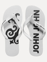 Chinelo John John Masculino Classic Logo Branco