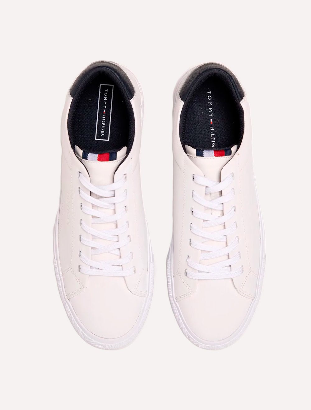 Tênis Tommy Hilfiger Masculino Couro Greg 1A Branco