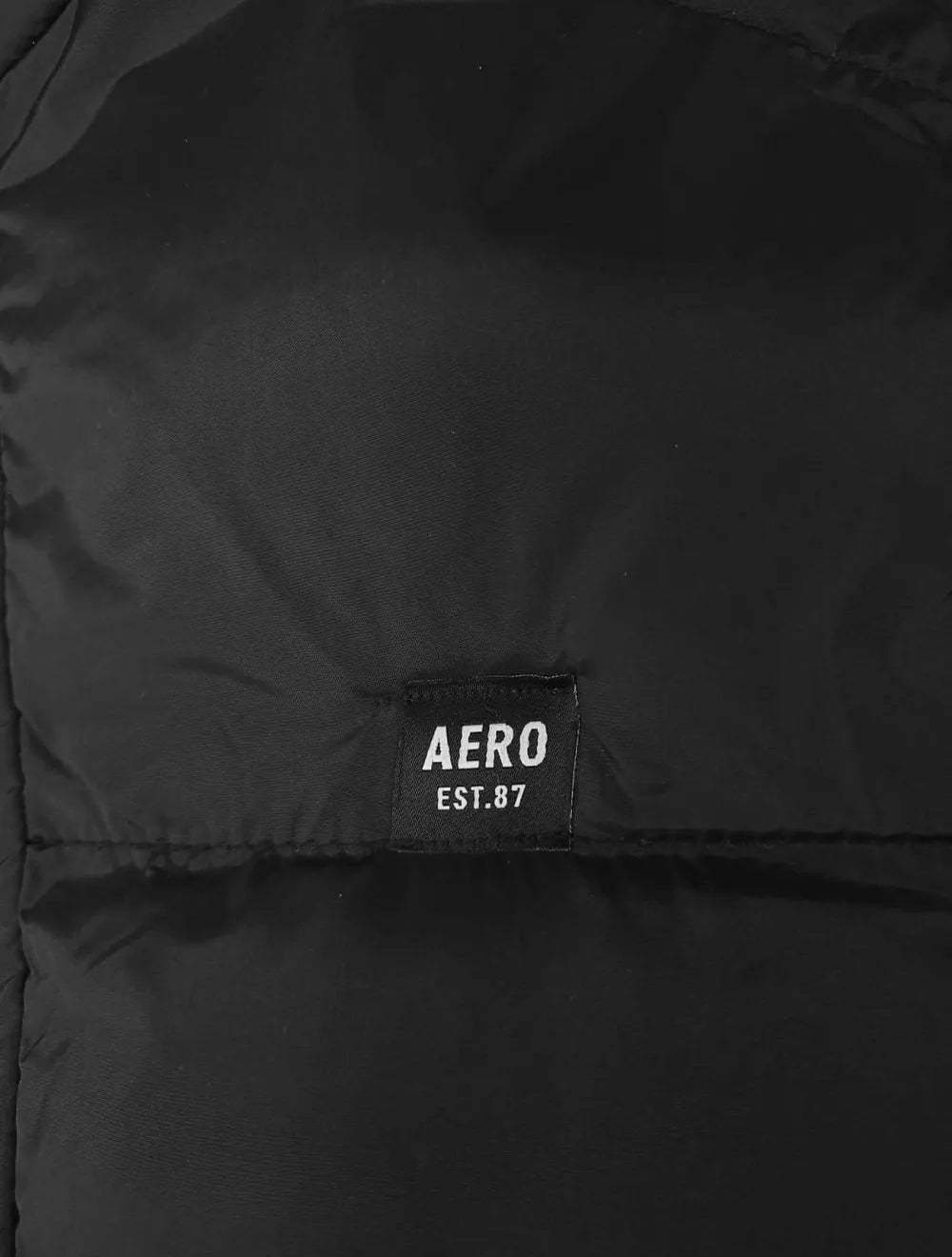 Jaqueta Aeropostale Masculina Nylon Bomber A87 Preta