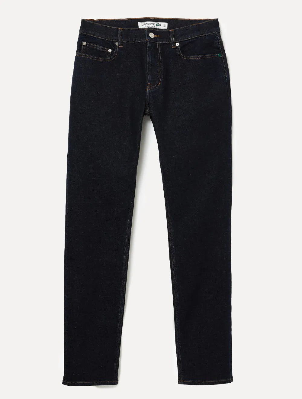 Calça Lacoste Masculina Jeans Classic Slim Fit Azul Marinho